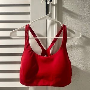 Red All Powered Up Bra Medium Support 34D
